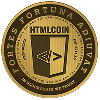 Logo von HTMLCoin (HTMLUST).