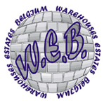 Logo von Warehouses Estates Belgium (WEB).