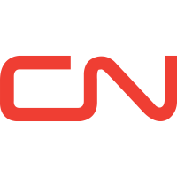 Logo von Canadian National Railway (CNI).