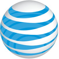 Logo von AT&T (T).