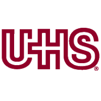 Logo von Universal Health Services (UHS).
