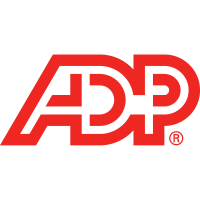 Logo von Automatic Data Processing (ADP).