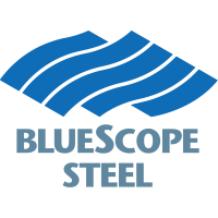Logo von Bluescope Steel (BSL).