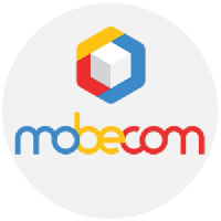 Logo von Mobecom (MBM).