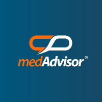 Logo von MedAdvisor (MDR).