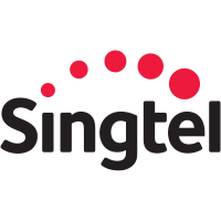 Logo von Singapore Telecom (SGT).