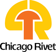 Logo von Chicago Rivet and Machine (CVR).