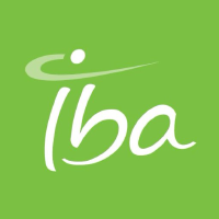 Logo von Ion Beam Applications (IBAB).