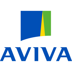 Logo von Aviva (AV.).