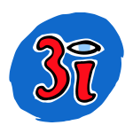 Logo von 3i (III).