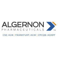 Logo von Algernon Pharmaceuticals (QB) (AGNPF).