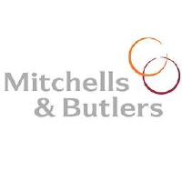 Logo von Mitchells and Butlers (PK) (MBPFF).