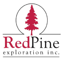 Logo von Red Pine Exploration (QB) (RDEXF).