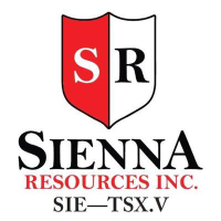 Logo von Sienna Resources (PK) (SNNAF).
