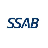 Logo von Ssab Swedish Steel (PK) (SSAAY).