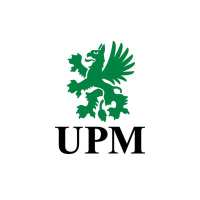 Logo von UPM Kymmene (PK) (UPMMY).