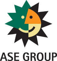 Logo von ASE Technology (ASX).