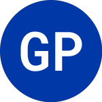 Logo von Georgia Pac (GP).
