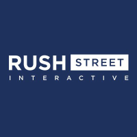 Logo von Rush Street Interactive (RSI).