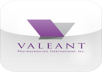 Logo von Valeant Pharma (VRX).