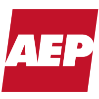 Logo von American Electric Power (AEP).
