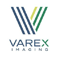 Logo von Varex Imaging (VREX).
